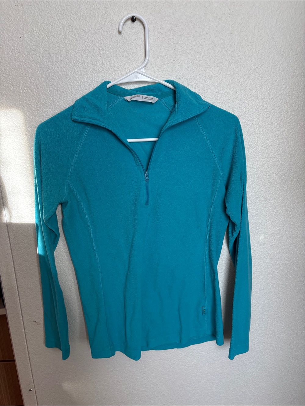 Woolrich Teal Half-Zip Women's Pullover